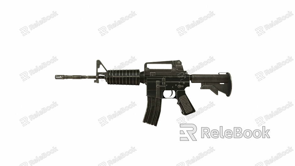 rifle semi-automatic rifle combat rifle battle rifle sci-fi firearms model