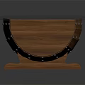 Modern Home Furniture Glass Top Table With Wooden Legs And Minimalist Design