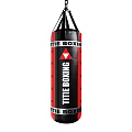 TITLE Boxing Green and Black Punching Bag for Fitness Training