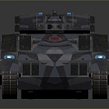 Tank Science Fiction Tank Future Tank Next Generation Tank 3d model