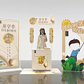 Back to School Season Protein Time Light Milky White Beverage Selected Gift Box