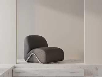 modern leisure chair 3d model