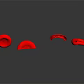 Red Medical Device Components For Cardiovascular Surgical Applications And Treatments