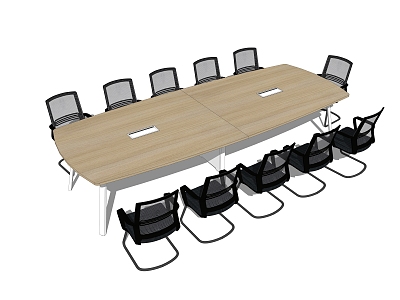 Conference Table Steel Frame Conference Table model