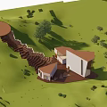 modern architecture 3d model