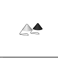 Modern Minimalist Desk Lamps With Cone Shades Black White Metal Base Design