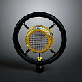 Microphone Amplifier Capacitor Microphone High-end Microphone Wheat Desktop Microphone Broadcasting Microphone 3d model