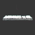 Ergonomic RGB Backlit Mechanical Keyboard With Customizable Keys And Aluminum Frame