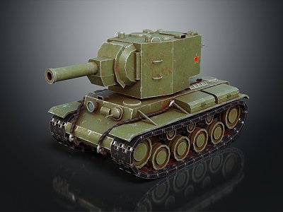 Modern Tank Cartoon Tank Game Tanks model