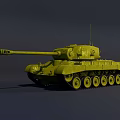 The M26 Pershing Tank 3d model