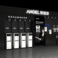 Display Shelves With Angel Water Purifiers For Whole House Purification Exhibition