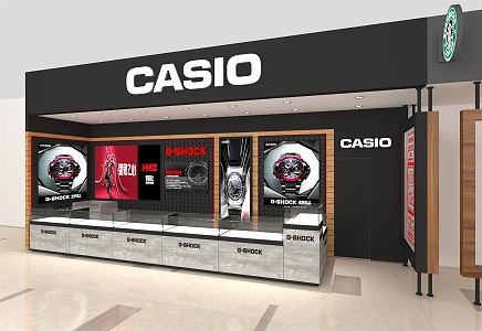 Hyundai Store Casio Store 3d model