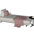 chaise longue 3d model