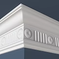 Decorative Plaster Cornice with Various Patterns and Design Styles for Interior