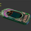 Modern game machine electronic chicken hand game machine hand game machine 3d model