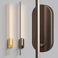 Elegant Modern Wall Lamp With Sleek Metal Design And Warm Illumination