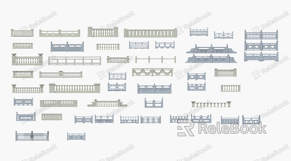 New Chinese Railing model