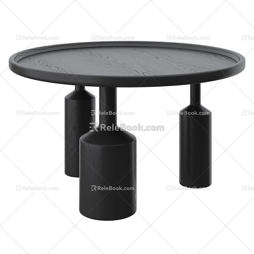 Modern Simple Coffee Table 3d model