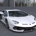 Hyundai sports car Lamborghini Super Run Luxury Car 3d model