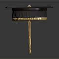 Black Graduation Cap With Gold Tassel And Classic Academic Design For Daily Use