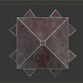 Sci-fi Hammer Sci-fi Stick Mace Sci-fi Weapon Ancient Weapon Hammer Cold Weapon Medieval Item 3d model