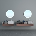 Bathroom Cabinet Sink Wash Basin Bathroom 3d model