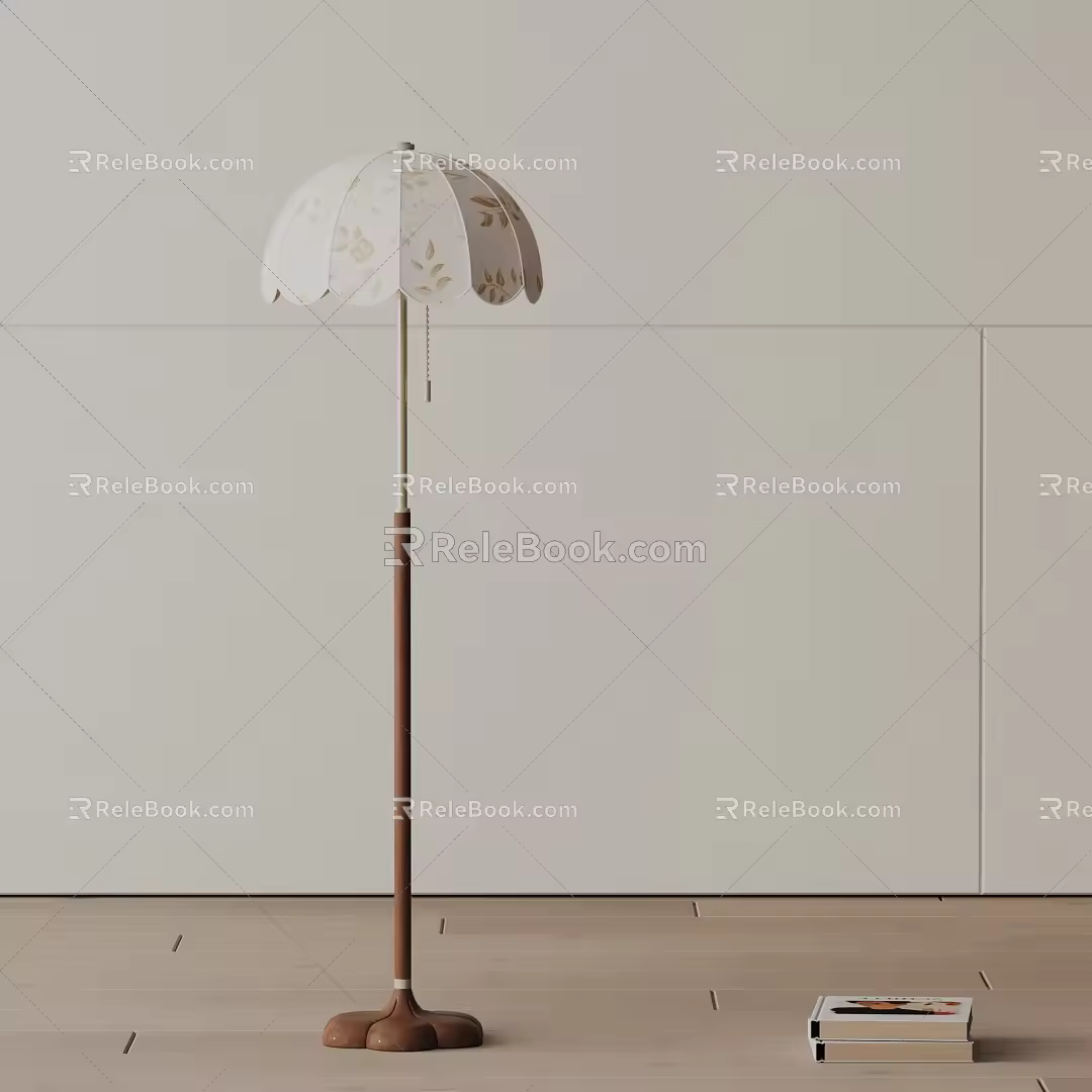 Modern floor lamp 3d model