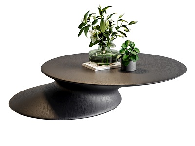 Modern coffee table model