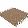 Natural Oak Wooden Flooring With Smooth Surface And Natural Grain Texture In Interior