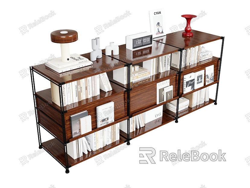 Modern Books Book Ornaments Table Lamp model