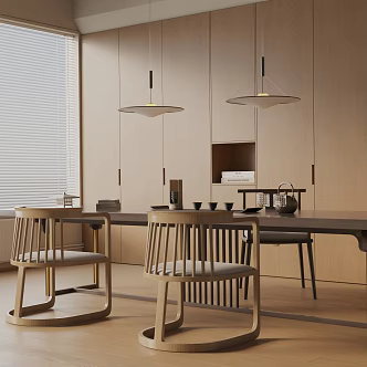 Modern Tea Room 3d model