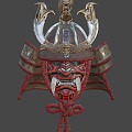 Weapon Samurai Helmet 3d model