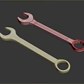 Wrench wrench hardware tool hex wrench repair tool items 3d model