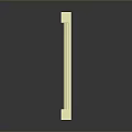 Cream Colored Square Decorative Grille With Wavy Circular Cutouts And Corner Holes
