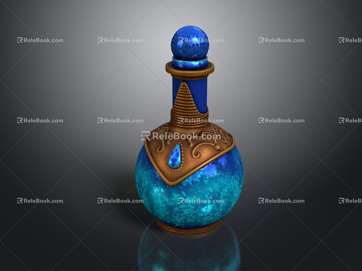 Potion Drug Magic Bottle Blood Bottle Magic Potion Plus Blood Potion Plus Magic Potion Water Energy Bottle 3d model