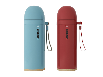 Modern thermos intelligent thermos cup model