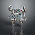 Robot Robot Assistant Small Robot Robot Butler Robot Butler Figure Game Figure 3d model