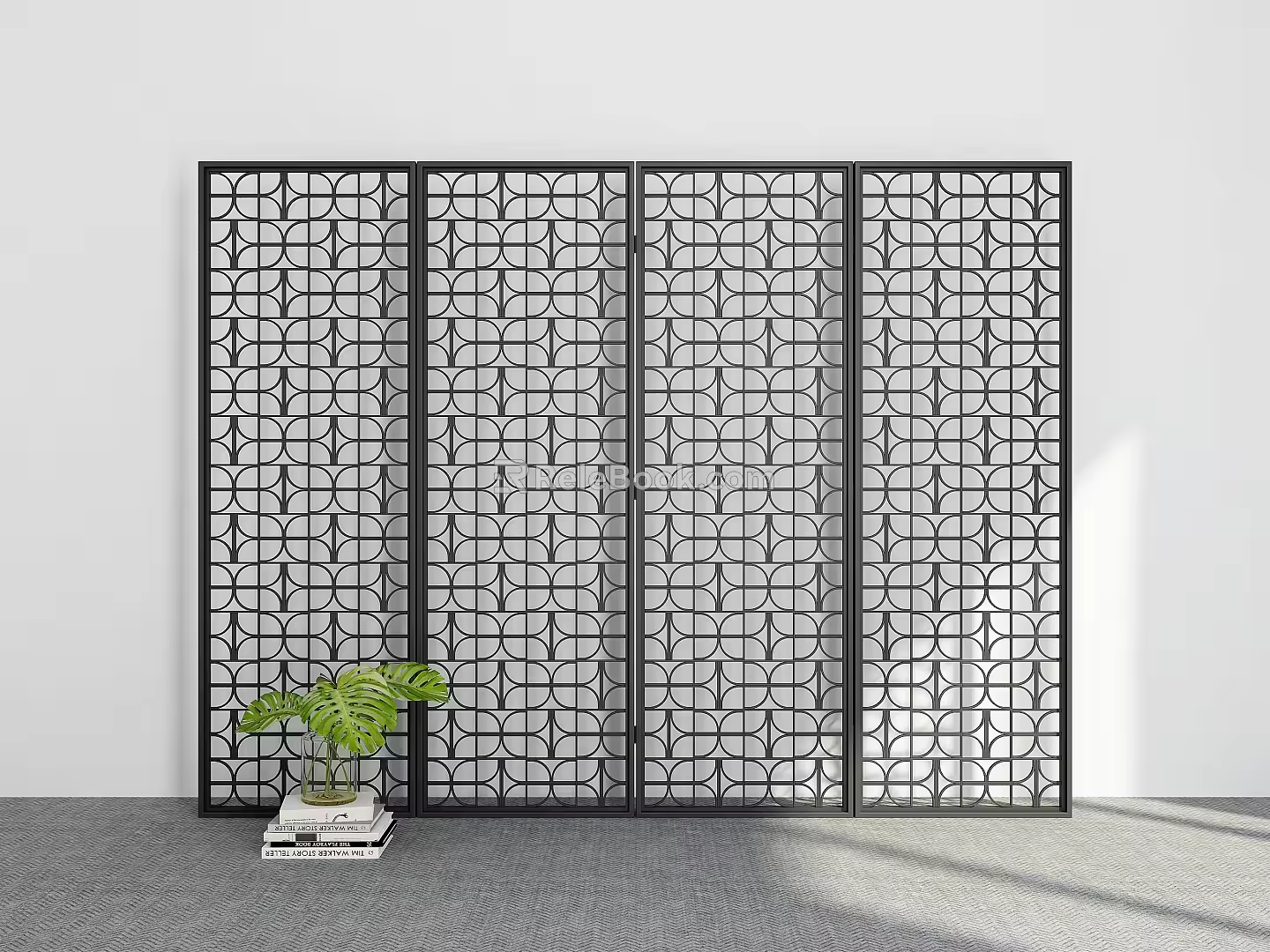 Screen Partition Screen Ornaments Screen Decoration Living Room Screen Partition 3d model