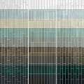 Glass Tiles Wall Design With Various Color Samples And Smooth Surface 3d model
