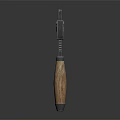 High Quality Hardware Tool Adjustable Wrench With Metal Head And Wooden Handle