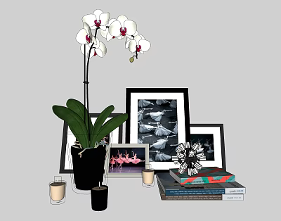 Ornaments combination 3d model