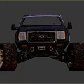 Rugged Rocky Terrain Suitable For Off Road Trucks With Large Tires