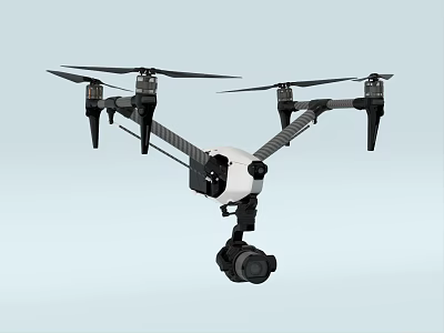 Smart Machine Drone Quadcopter For Aerial Photography With High Resolution Camera 3d model
