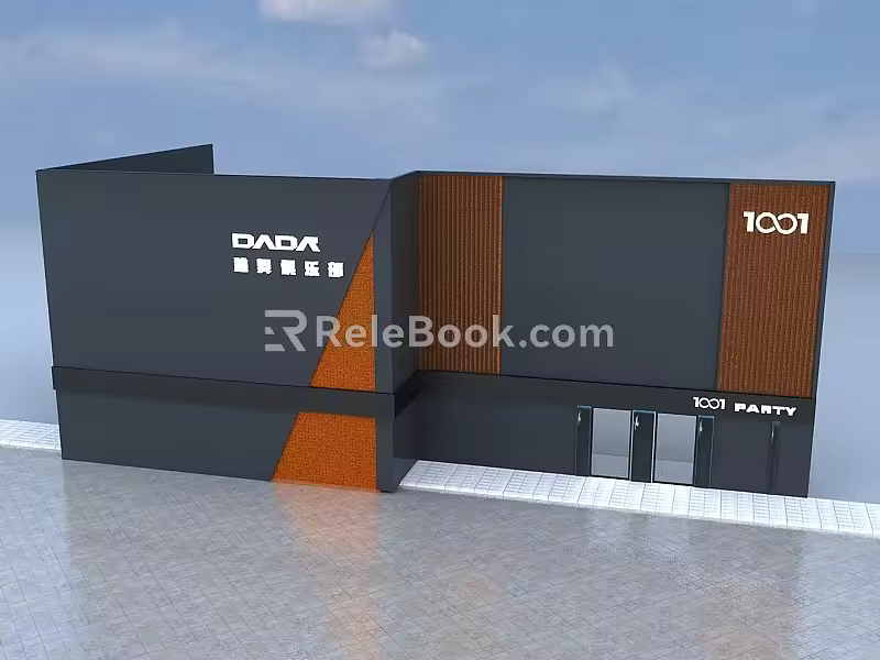 Building Facade 3d model