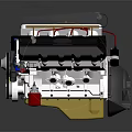 Modern Engine Racing Engine Racing Engine Car Engine 3d model