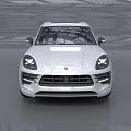 White Luxury SUV With Modern Design Panoramic Sunroof And Black Wheels