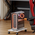 Computer Computer Host E-sports Room Computer Desk E-sports Chair Storage Rack Computer Bracket 3d model