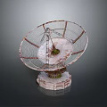 satellite artificial satellite artificial earth satellite astronomical satellite 3d model