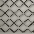 Modern Ceiling Design With Geometric Grid Pattern And Stylish Panel Layout