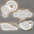 modern ceiling lamp 3d model
